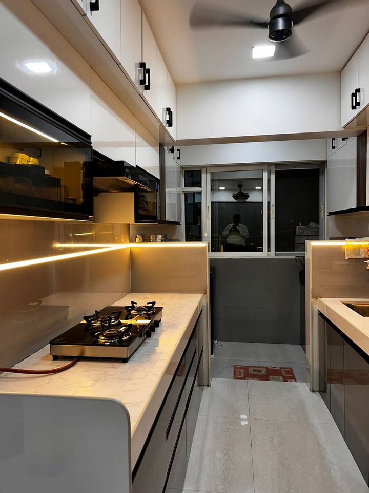 Modular kitchen, home interior by Creativio Design